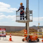 Plataforma de Mastro Curso para Operador
