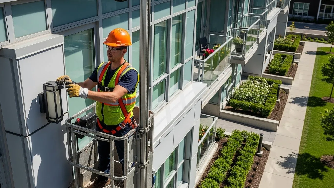 Capacitação e treinamento para operação segura de plataforma de mastro
