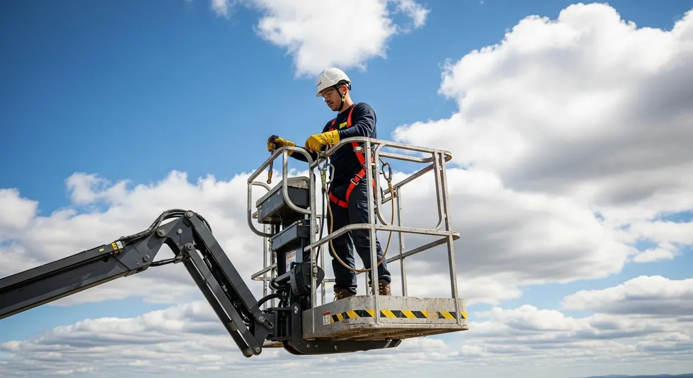 Capacitação para operadores de Plataforma Elevatória Móvel de Trabalho