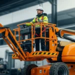 Treinamento com Prática Real Plataforma Elevatória Articulada