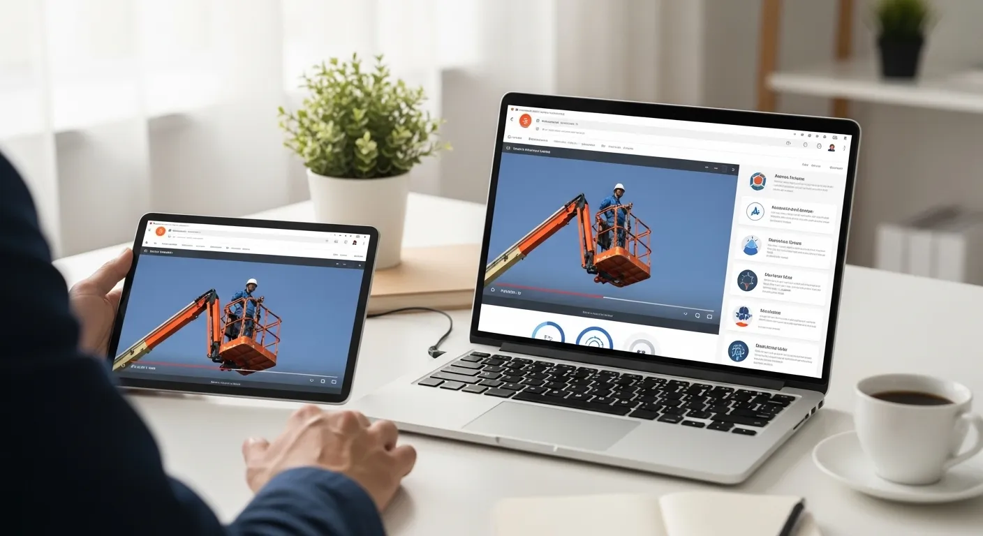 Curso online de plataformas elevatórias com foco em segurança