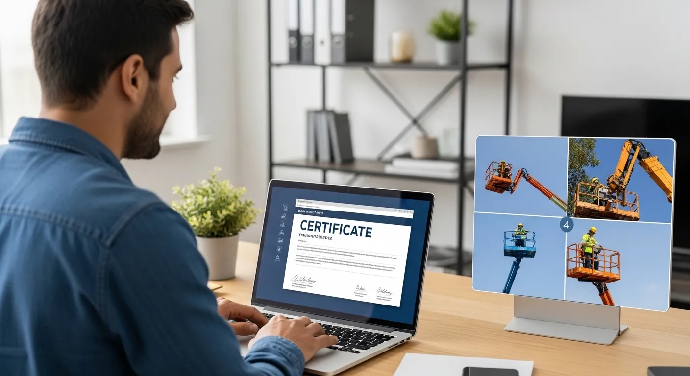 Plataforma Elevatória Curso Online Campinas Operador