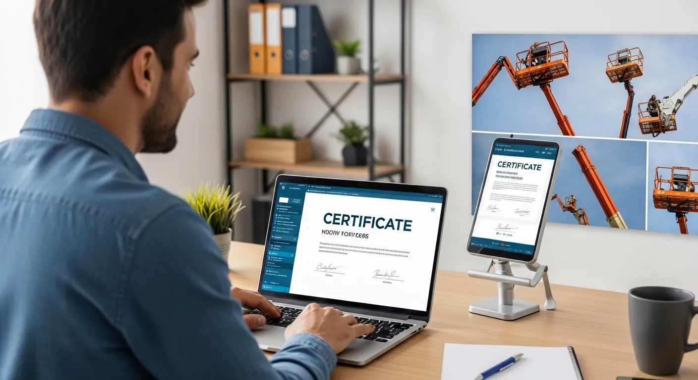 Plataforma Elevatória Curso Online Campinas Atualizado