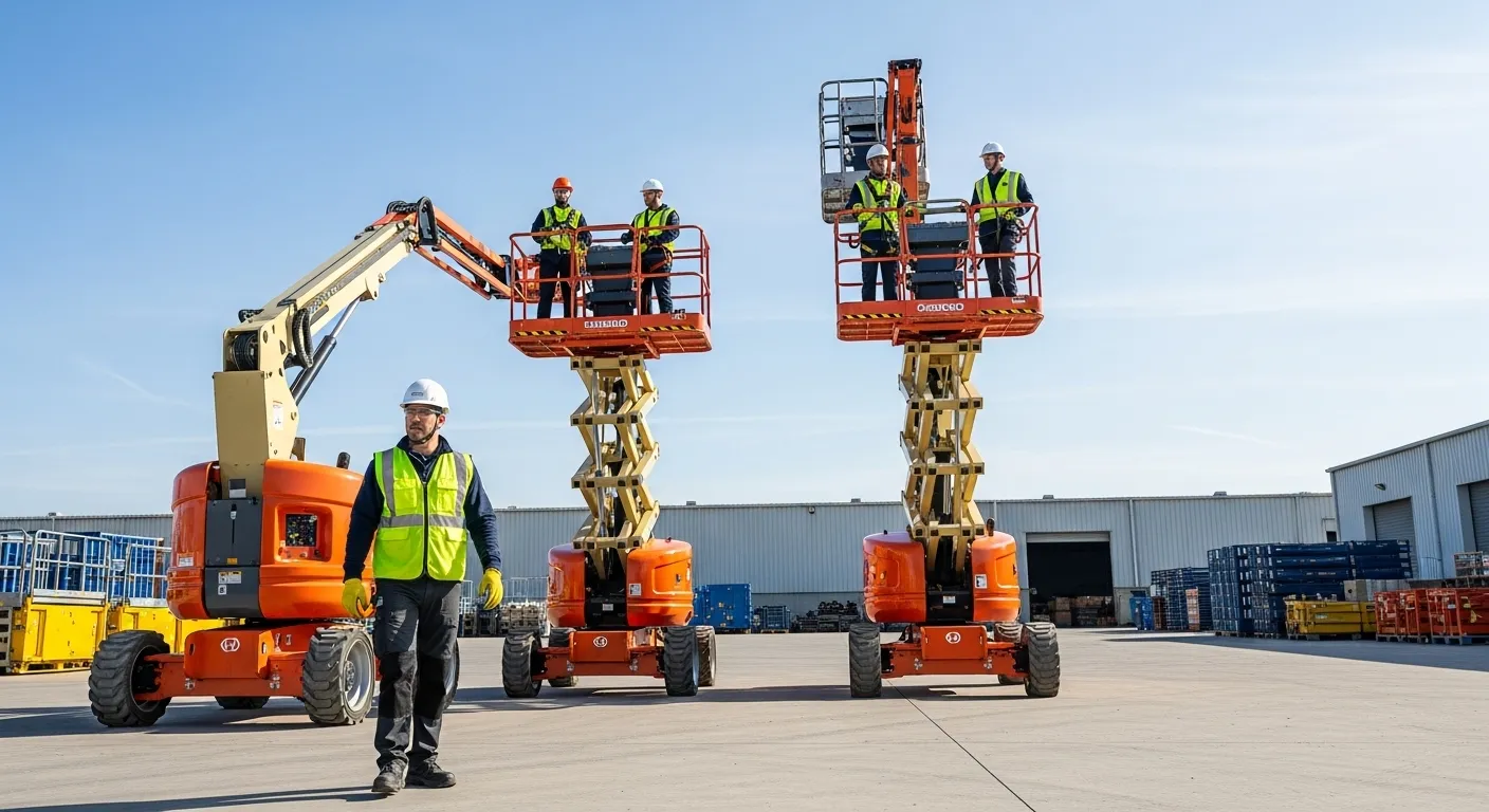 Treinamento prático de segurança em Plataforma Elevatória