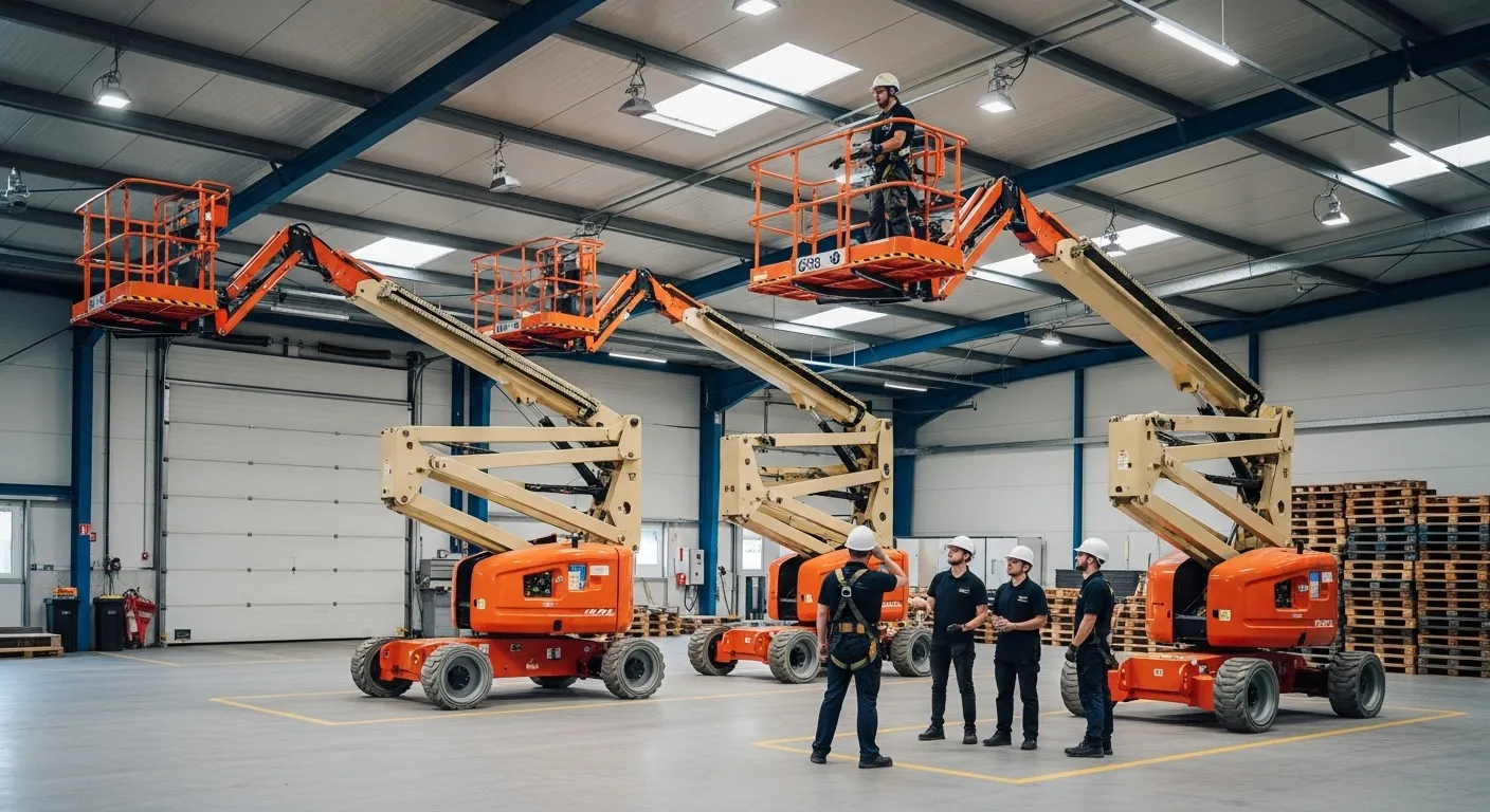 Treinamento prático em Plataforma Elevatória conforme NR-18